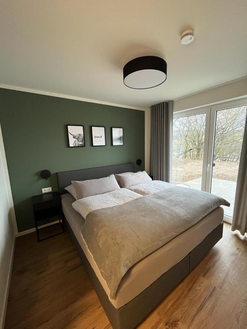 Diemelblick Acht - Ferienhaus Fuer 6 Personen Mit Sauna, Garten Und Dachterrasse Mit Panoramablick Heringhausen Eksteriør billede